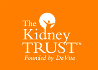 Logo: The Kidney TRUST, Founded by DaVita